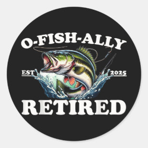 Adesivo 2025 Retirada Do O-Fish Para A Reforma Da Pesca