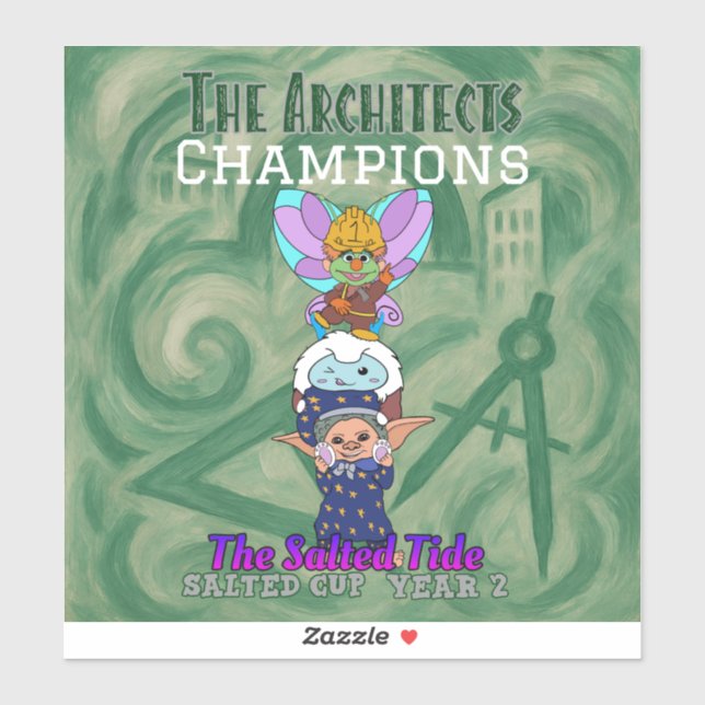 Adesivo 2025 Salted Cup Championship Sticker (Folha)