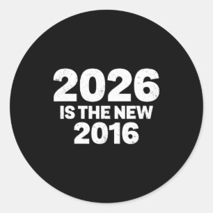Adesivo 2026 É O Novo 2016 Citação Divertida Vibrações Nos