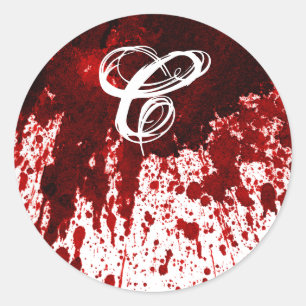 Adesivo 20 - 1,5 Envelope Gótico de Vampiro Sanguíneo Sp
