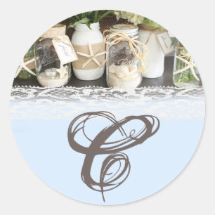 Adesivo 20 - 1.5 Envelope Seal Beach Sea Mason Ocean