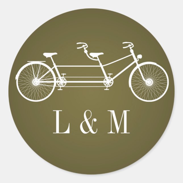 Adesivo 20 - 1.5 Envelope Seal Brown Bike Duplo (Frente)