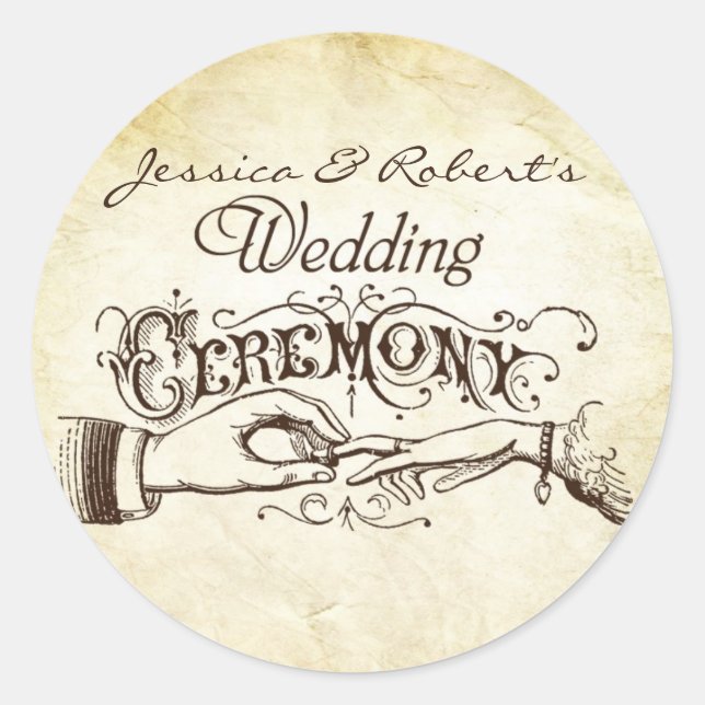 Adesivo 20 - 1.5 Envelope Seal Ceremony Ring Exch (Frente)