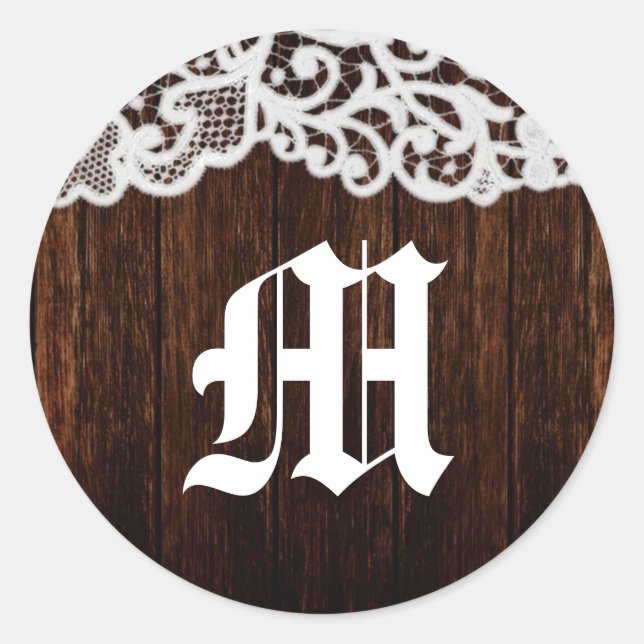 Adesivo 20 - 1.5 Envelope Seal Country Dark Barn Lac (Frente)