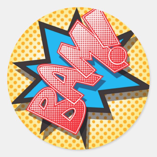 Adesivo 20 - 1.5 Envelope Seal Fita Pop Art (Frente)