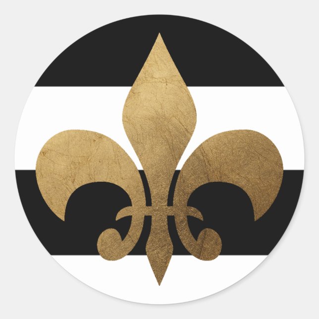 Adesivo 20 - 1,5 Envelope Seal Moderno Stripe Preto (Frente)