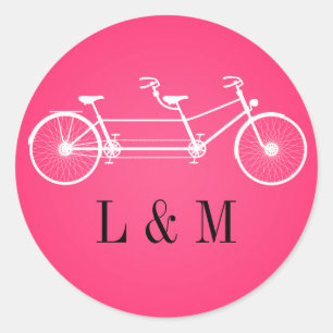 Adesivo 20 - 1.5 Envelope Seal preto duplo, rosa quente