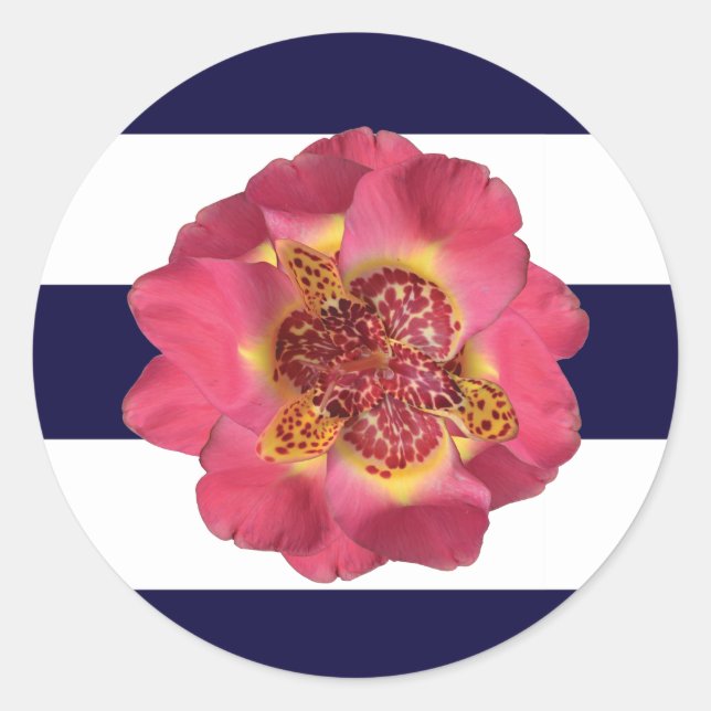 Adesivo 20 - 1,5 Envelope Selo moderno Marinho azul (Frente)