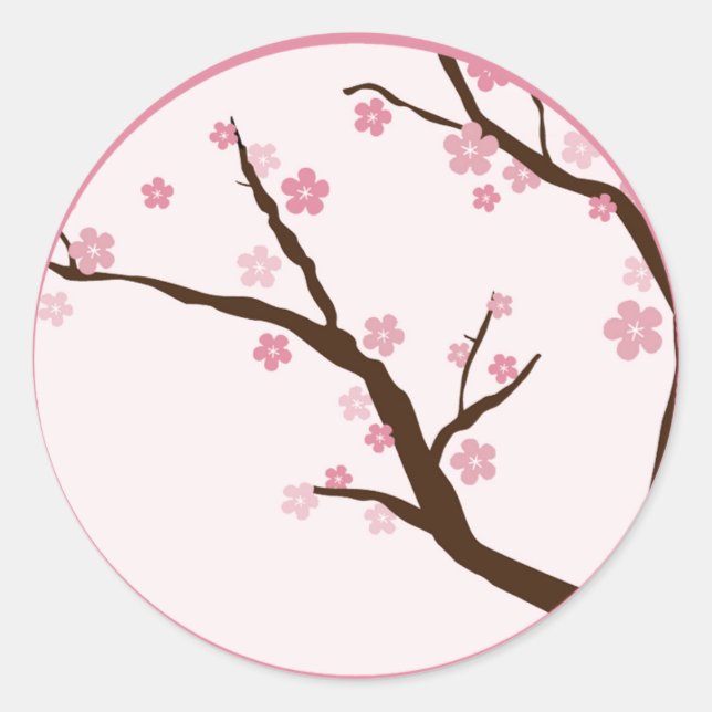 Adesivo 20 - 1,5" Envelope Selo WT Cherry Blossom (Frente)