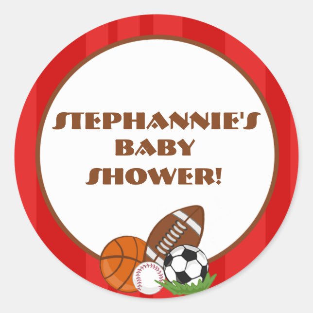 Adesivo 20 - 1,5" Favor Stickers All-Star Vermelho (Frente)