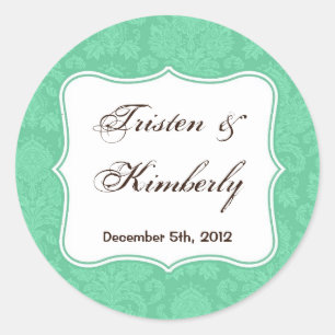 Adesivo 20 - 1,5" Favor Stickers Casa de Damasco Branco da