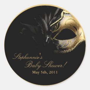 Adesivo 20 - 1,5" Favor Stickers Mascarada Máscara Sweet 1