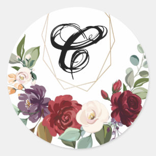 Adesivo 20 - 1.5 Rosas de selo de envelopes em branco com 