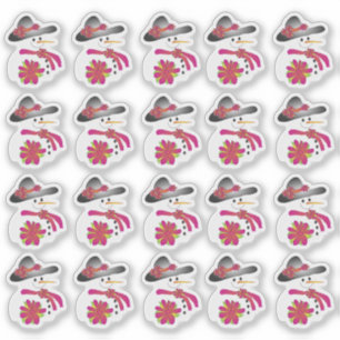 Adesivo 20 Doce Pequeno Pau Neve