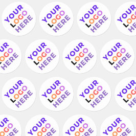 Adesivo 20 Logotipo Empresarial Personalizado da Empresa |