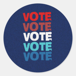 Adesivo 20 Política Votar Padrões Eleições Campanha eleito