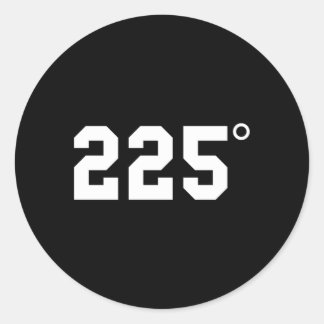 Adesivo 225 Graus De Carne De Fumar De Churrasco