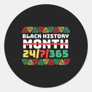 Adesivo 247365 - Black History Month É O Ano Todo