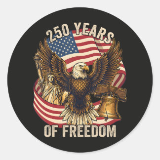 Adesivo 250 Anos Americano 1776-2026