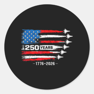 Adesivo 250 Anos Americano 1776 2026 250º Aniversário EUA