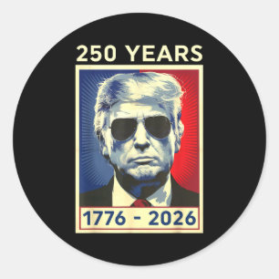 Adesivo 250 Anos da América Aniversário 1776 2026 250 Anos