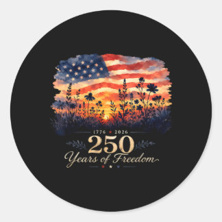 Adesivo 250 Anos De Dom 2026 Quatro De Julho Mulheres Flor