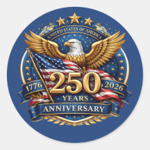 250 Anos de Independência Americana Patriótica 