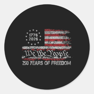 Adesivo 250 Anos De Liberdade 1776 2026 Bandeira Dos EUA 2