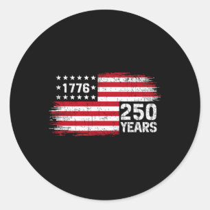 Adesivo 250 Anos de Vinho 1776 Aniversário dos 250 anos 4 