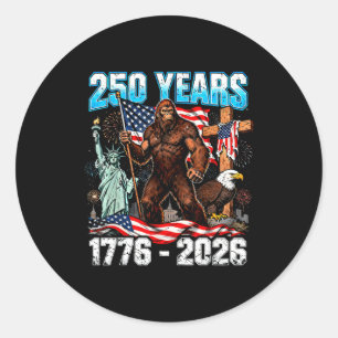 Adesivo 250 anos eua 1776 2026 patriótico liberdade pé gra