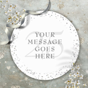 Adesivo 25 Aniversário da Silver Stardust