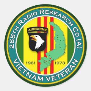 Adesivo 265th RRC - ASA Vietnam