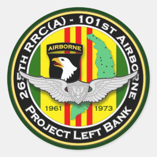 Adesivo 265th RRC - Um PLB 3c - ASA Vietnam