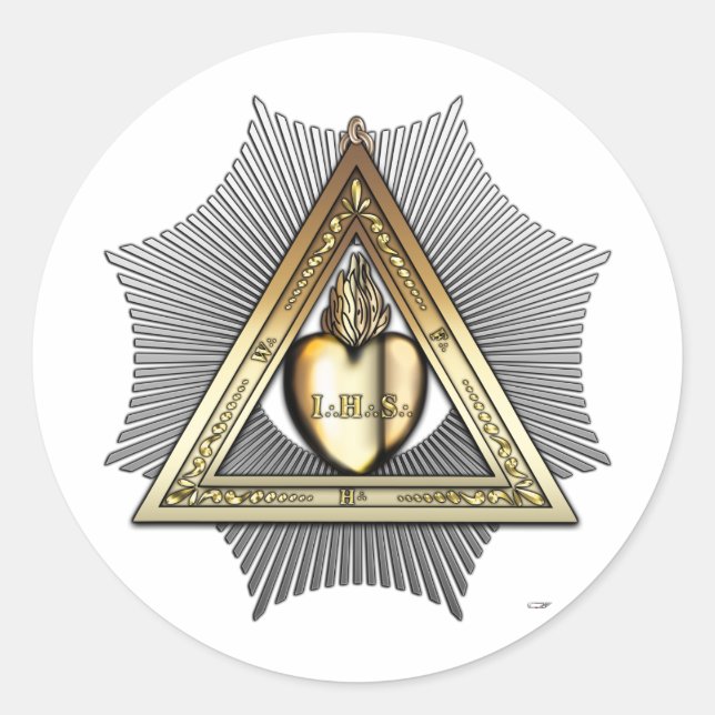 Adesivo 26.o grau: Amigo e Irmão Eterno (Frente)