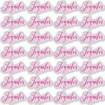28 Rosa Quente Decorativo Jennifer