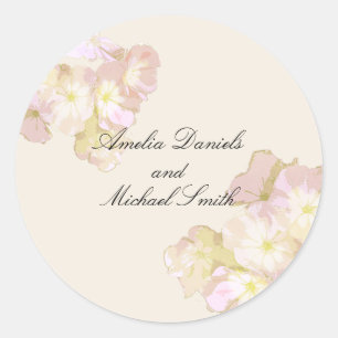 Adesivo 2 Casamento Floral de Verão