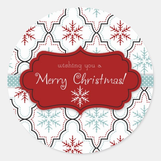 Adesivo 2 com flocos de neve retrorreflectores (Frente)