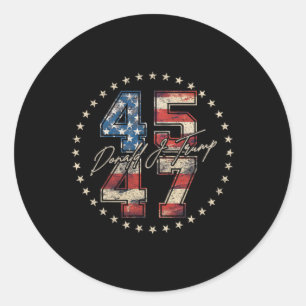 Adesivo (2 Lado) Trump Inauguration 2025 Take America Byck