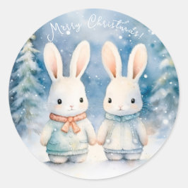 Adesivo 2 lapins de Noël