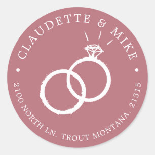 Adesivo 2 toques   Cor Mínima de Rosa sólido Dourada