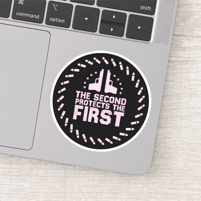 Adesivo 2A Second protege a primeira arma de voz livre ros (Detalhe)