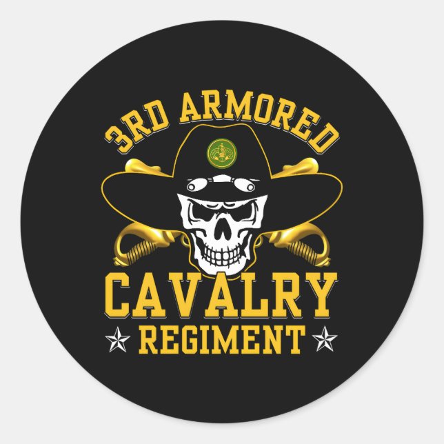 Adesivo 3º Regit De Cavalaria Armada (Frente)