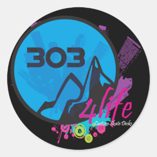 Adesivo 303 4Life Sticker Round