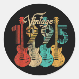 Adesivo 30 Anos De Idade Oferece Nascer De Vintage Em 1995