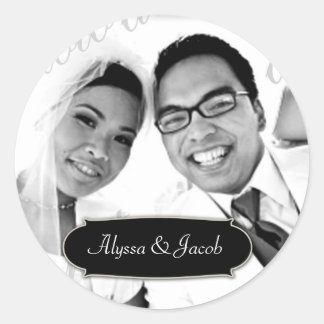 Adesivo 311-Adesivo de fotos personalizável com placa de n