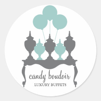 Adesivo 311 Candy Boudoir Rococo Robin Egg Blue Sticker