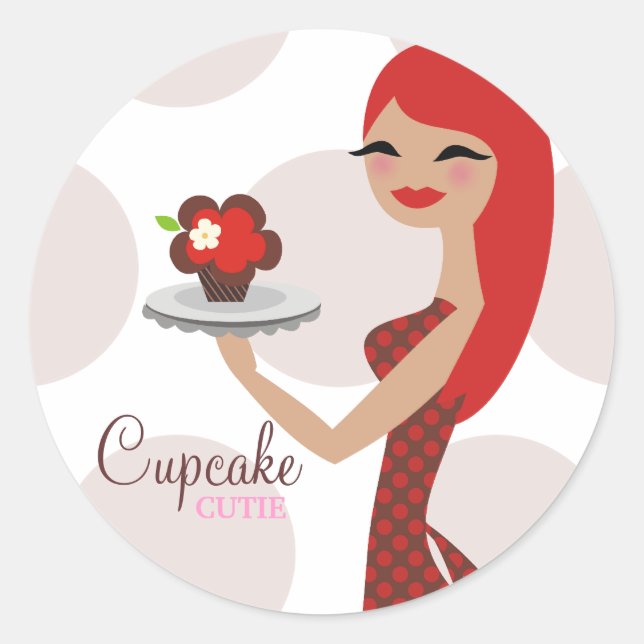 Adesivo 311 Cupcake de padaria (Frente)