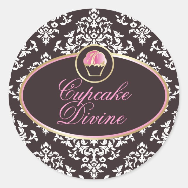 Adesivo 311 Cupcake Vinheta de proteção contra danos sólid (Frente)