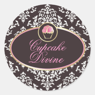 Adesivo 311 Cupcake Vinheta de proteção contra danos sólid