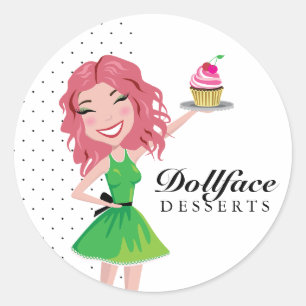 Adesivo 311 Desserts de Dollface Strawberry Blonde Classic